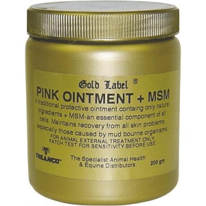 Gold Label Pink Ointment & Msm